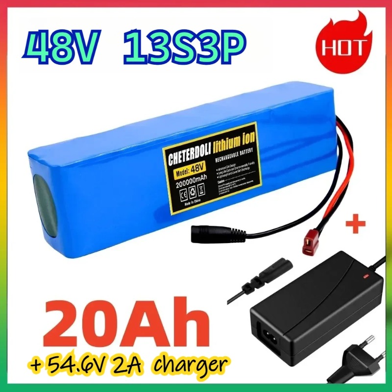 Ebike Battery 48V 20Ah Hailong - 20Ah 48V 18650 Lithium Ion Battery