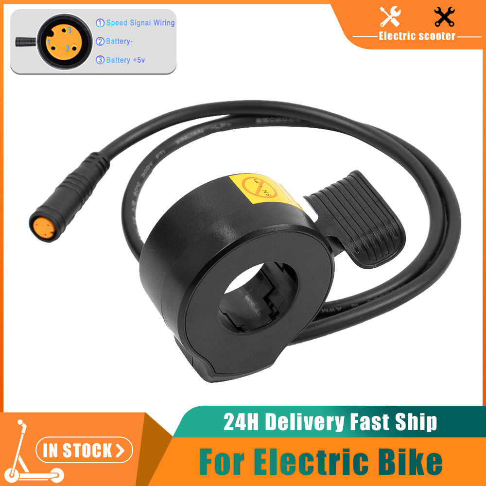 Bafang Bbshd 1000W Conversion Kit - 130X Ebike Thumb Throttle for Bafang