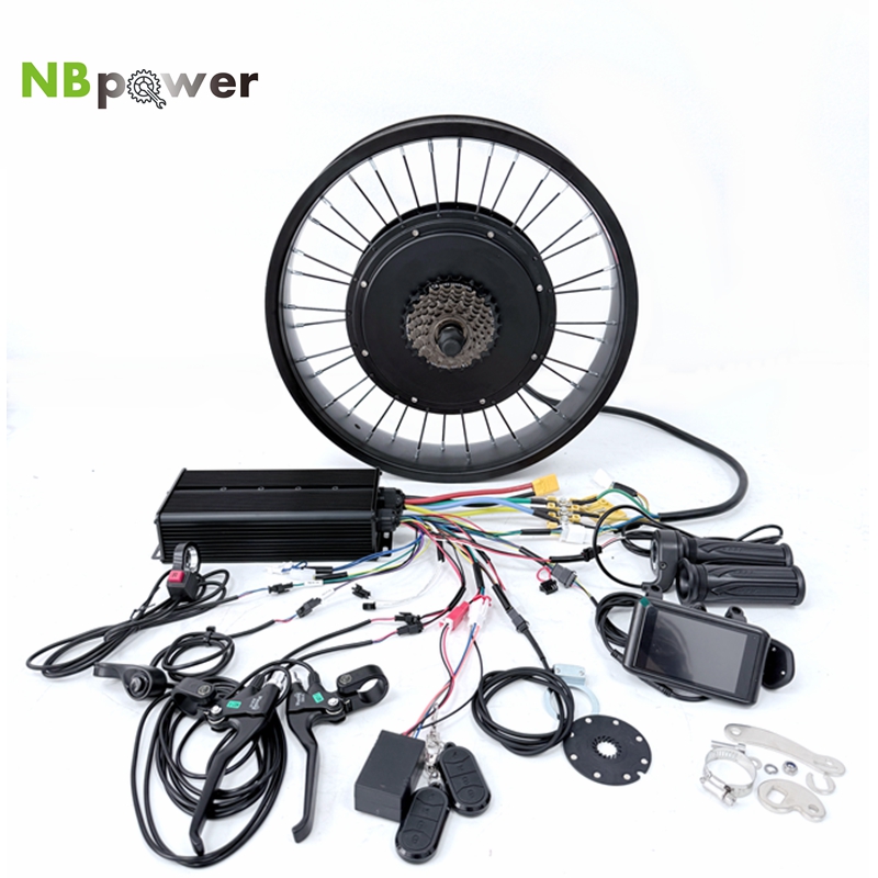 Ebike Conversion Kit 72V 3000W - NBpower 170/190mm Dropout 48-72V 5000W BLDC