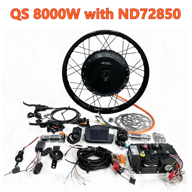 Ebike Conversion Kit 72V 3000W - QS273 40H V3 Peak 8000W 150mm