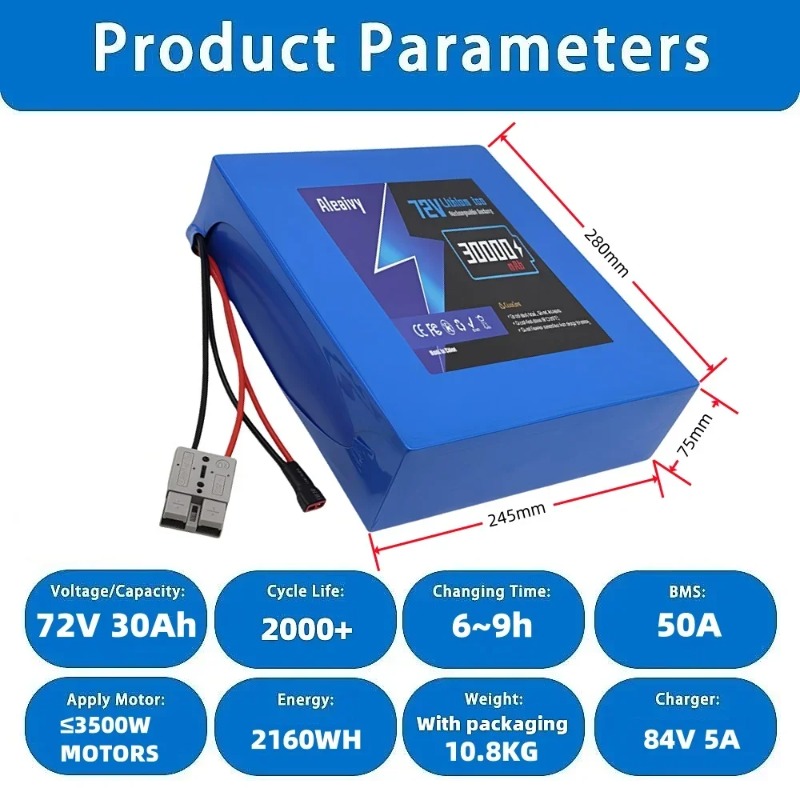 21700 72V Battery 20S4P 20AH 2 - Electric Bicycle Battery 72V 30Ah review and price