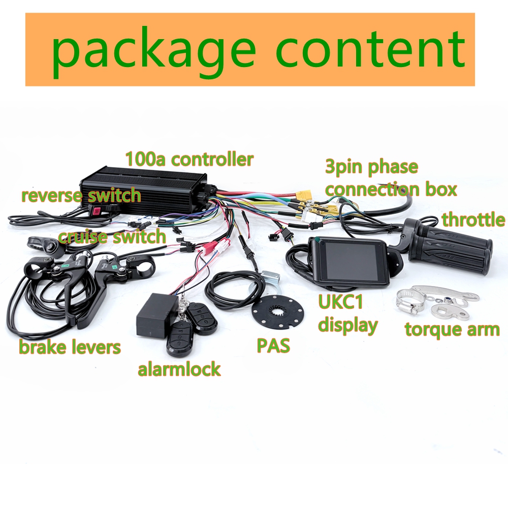 NBpower 72V 5000W 70-90km/h BL - 72V 5000W Hub Motor Kit review and price