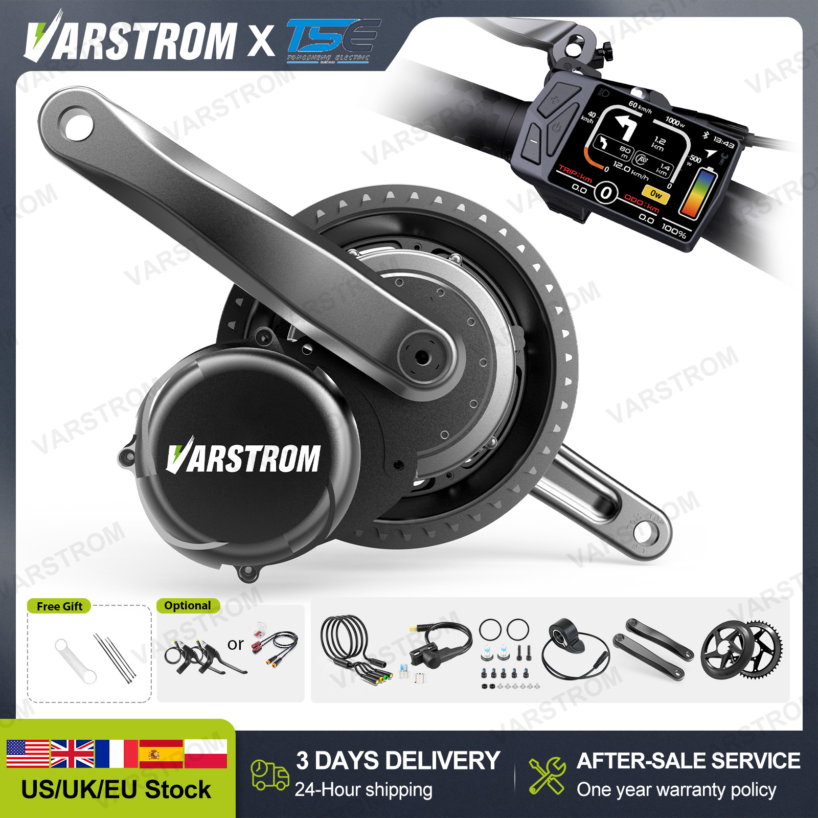 [3Day Delivery] Tongsheng Mid  - Tongsheng Tsdz2B Mid Drive Motor review and price