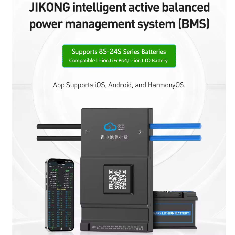 JK BMS Active Balance 150A 1A  - Smart Bms 72V 20S 150A Bluetooth review and price