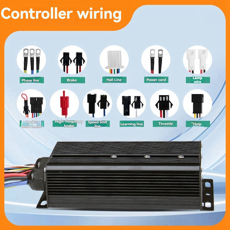 E-Bicycle Three Mode Controlle - Sine Wave Controller 48V 72V 80A review and price