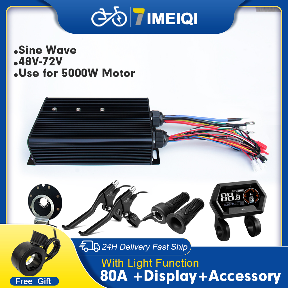 Ebike Sine Wave Controller 48V - Sine Wave Controller 48V 72V 80A review and price