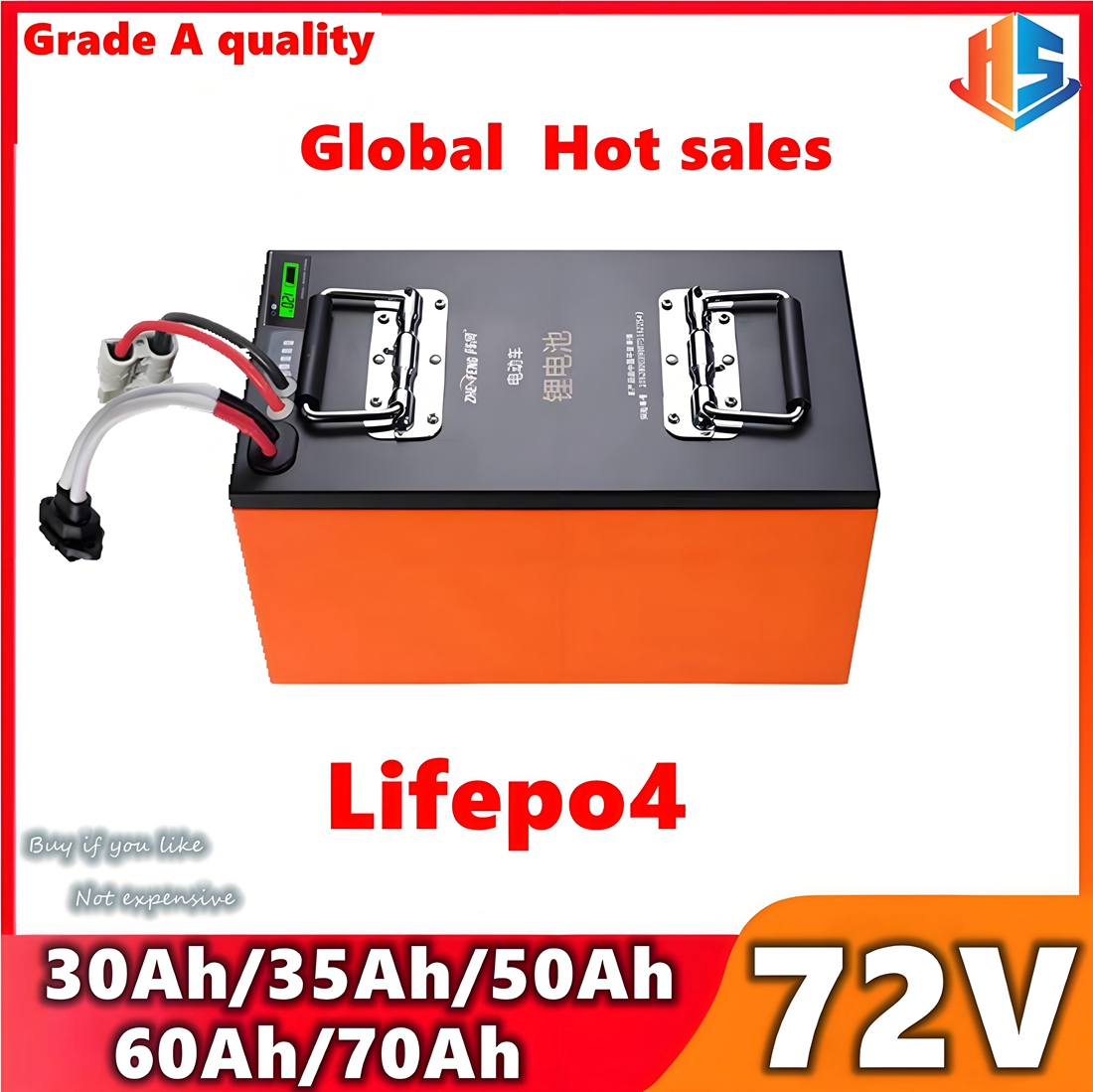 Scooter EV 72V 50Ah 60AH 35AH  - Electric Bicycle Battery 72V 30Ah review and price