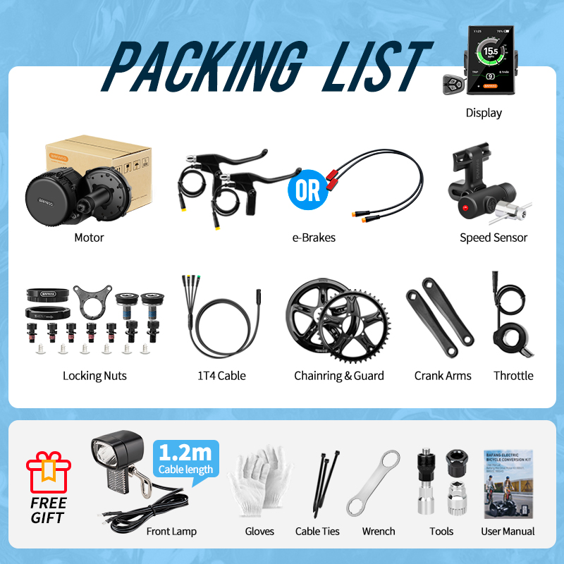 Bafang UART Mid Drive Motor 75 - Bafang Bbs02B 48V 750W Mid Drive Kit review and price