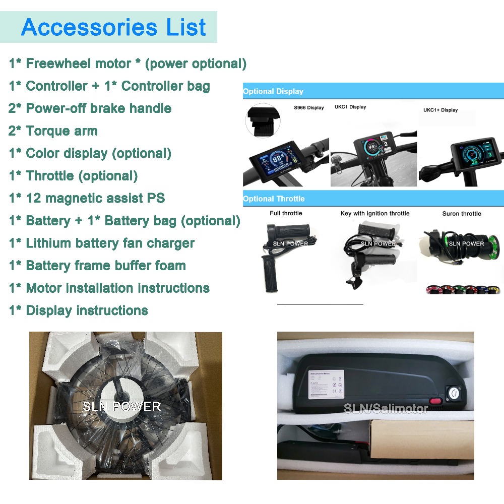 MTX 36V 48V 52V 60V 72V  2000W - Ebike Conversion Kit 72V 3000W review and price