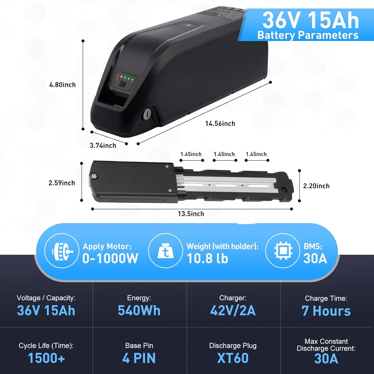 36V 48V 52V Hailong Ebike Batt - Ebike Battery 48V 20Ah Hailong review and price