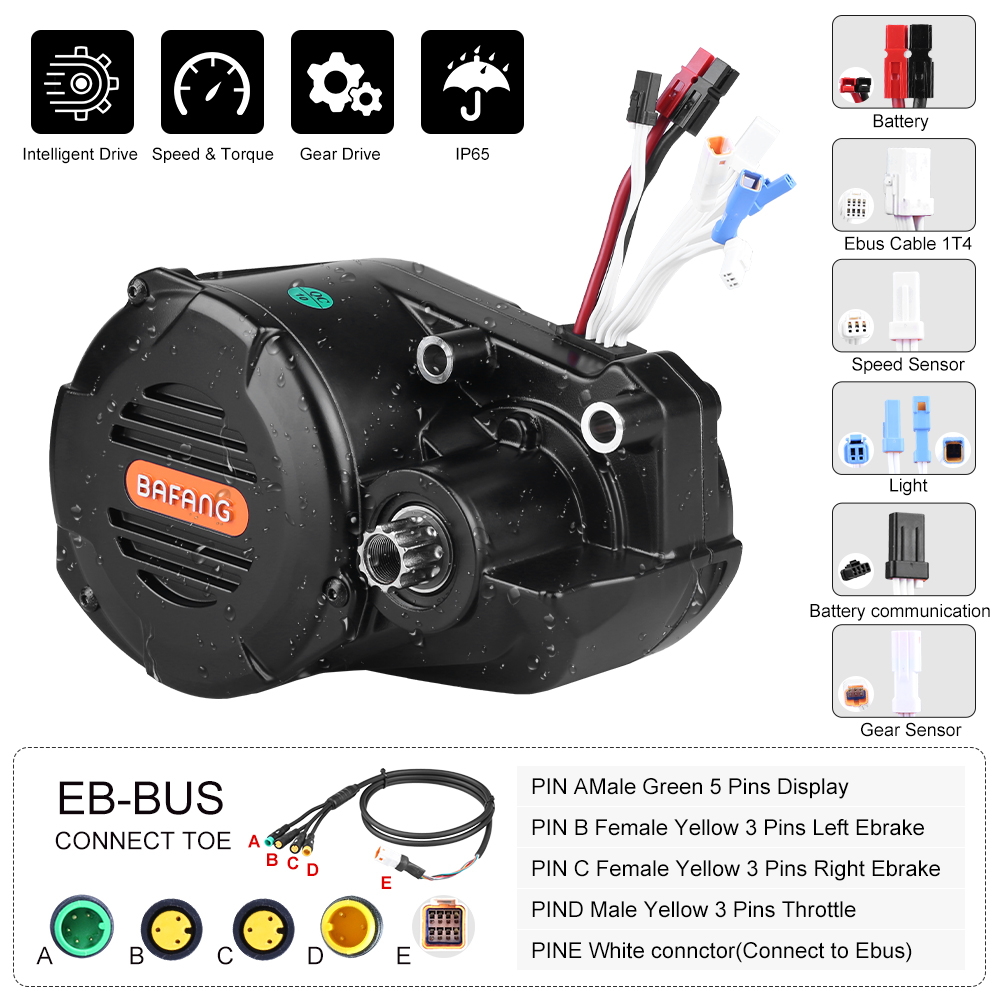 Bafang M620 G510 48V 52V 1000W - Mid Drive Motor Kit 52V 1000W review and price