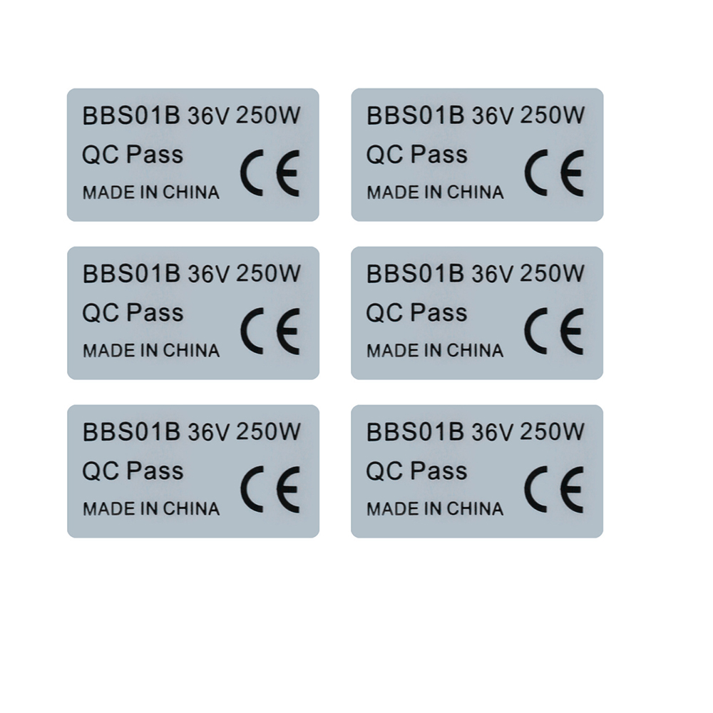 6pcs 36V 250W 48V 750W Sticker - Bafang Bbs02B 48V 750W Mid Drive Kit review and price
