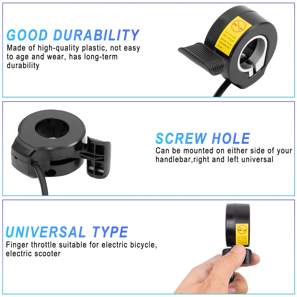 Ebike Thumb Throttle 130X for  - Bafang Bbshd 1000W Conversion Kit review and price