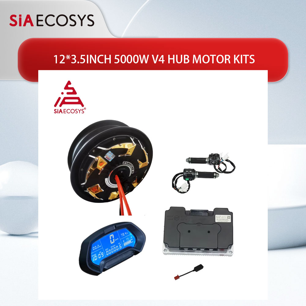 QS Motor 12*3.5inch 5000W V4 7 - 72V 5000W Hub Motor Kit review and price