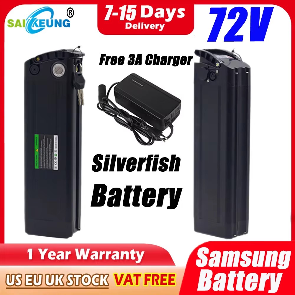 72V SilverFish Akku Accu Titan - Electric Bicycle Battery 72V 30Ah review and price