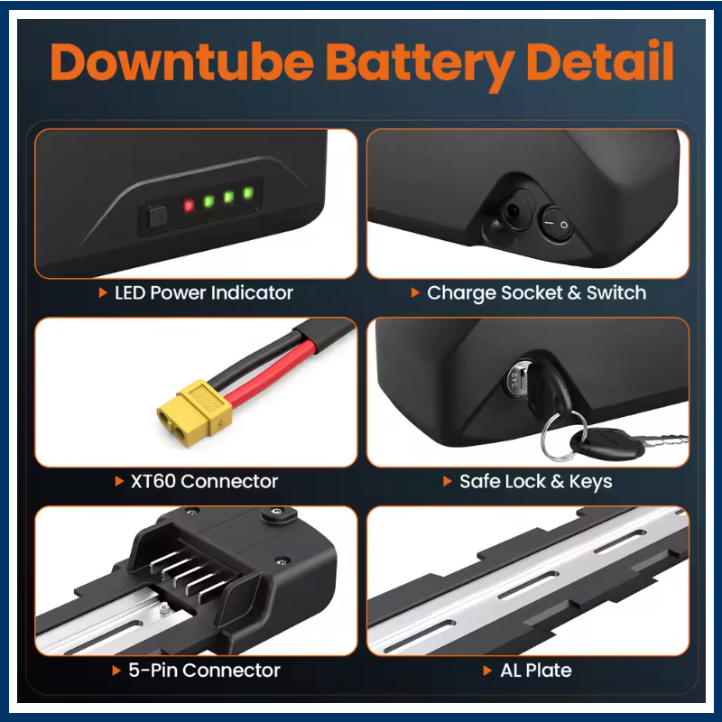 36V 48V 52V 60V 72V 2000W cham - Electric Bicycle Battery 72V 30Ah review and price