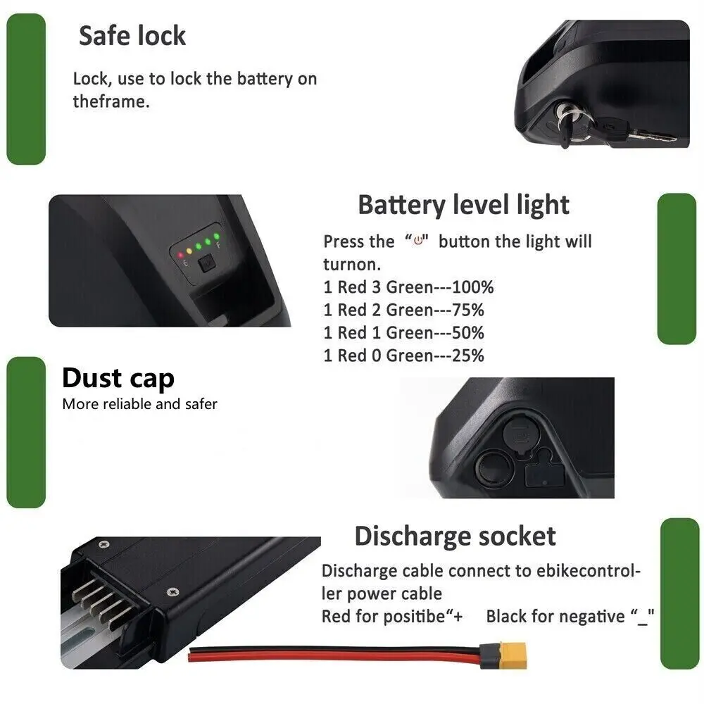 Hailong E-Bike Battery 36V 48V - Ebike Battery 48V 20Ah Hailong review and price