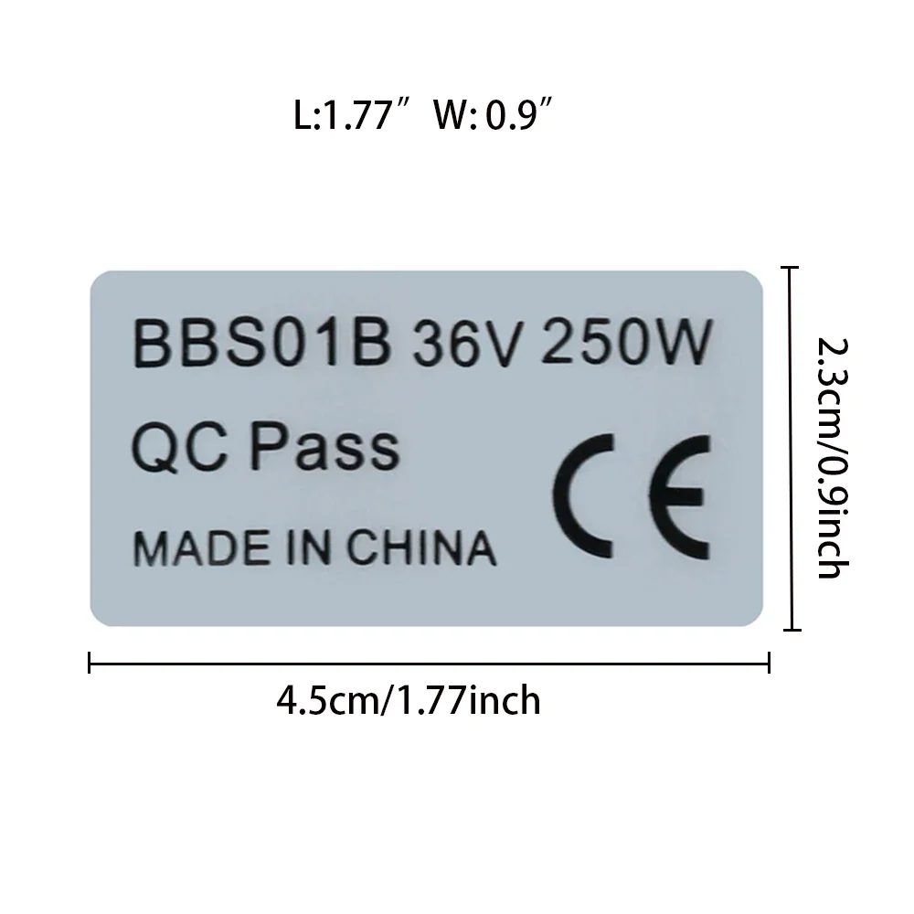 6pcs 36V 250W 48V 750W Sticker - Bafang Bbs02B 48V 750W Mid Drive Kit review and price