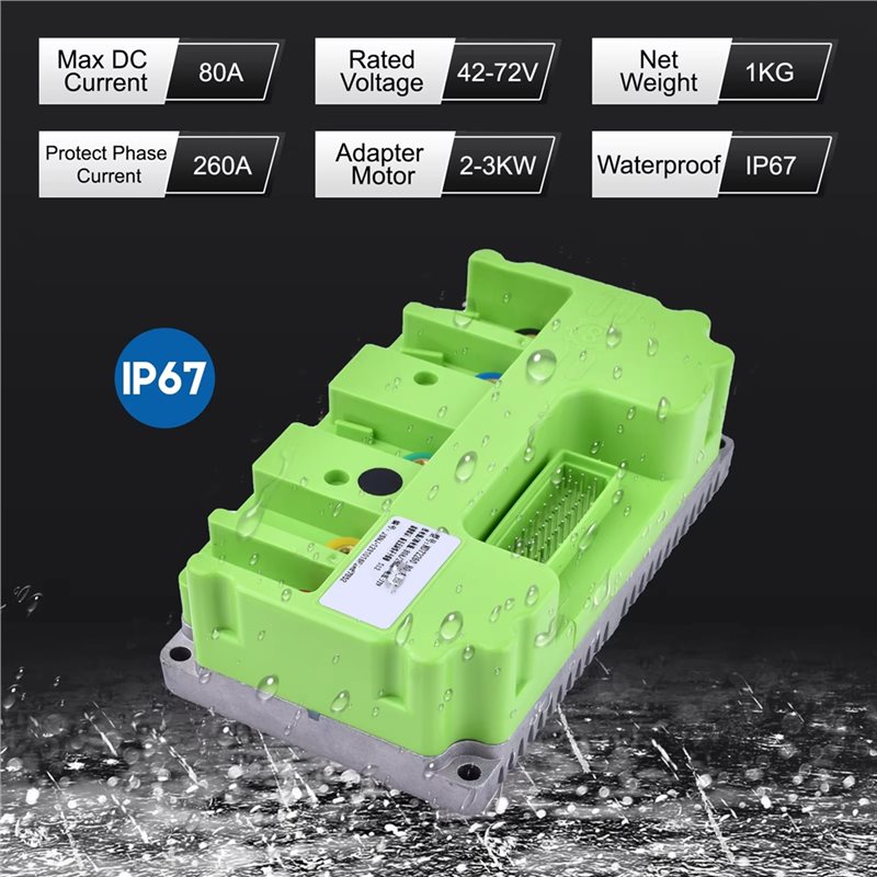 Fardriver 48V-72V 80A 3KW Sine - Sine Wave Controller 48V 72V 80A review and price